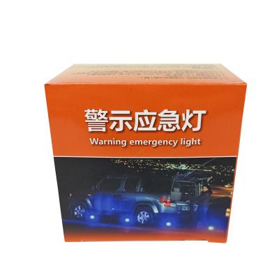 China Recycled Materials Custom Printed Emergency Lamp Packaging Warning Box Lighting Lamp Packaging Box for sale