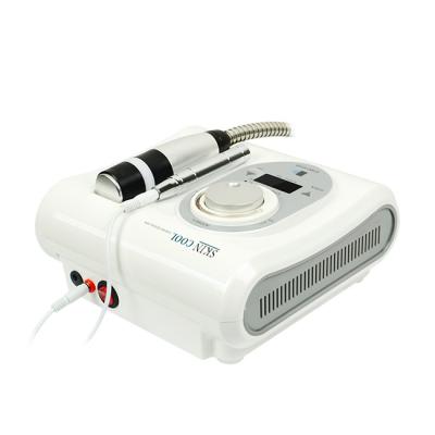 China Wrinkle Care Cold And Hot Hammer Microcurrent Face Lift Machine / Skin Cool Anti Aging for sale