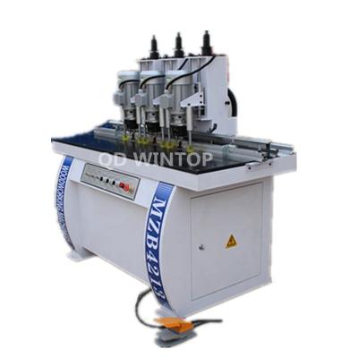 China Building Material Stores Woodworking Machinery Three Head Hinge Drilling Machine for sale