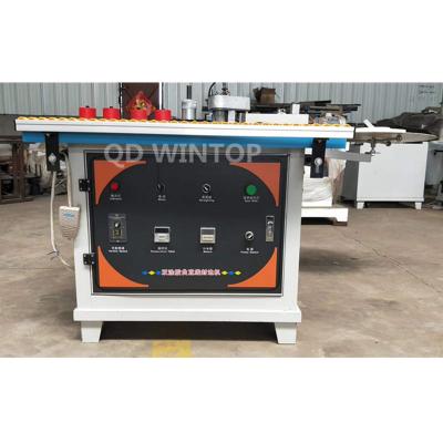 China Building Material Stores Woodworking Machinery Manual Linear Straight and Edge Curve Machine for sale