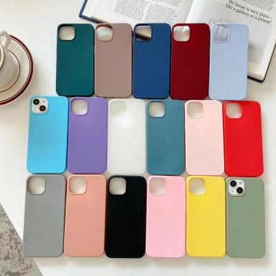 China Shockproof Antiman Factory-direct TPU big hole material OEM  printing matte phone shell anti-fall xr mobile phone cases For Iphone 14 for sale