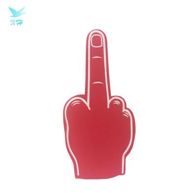 China Hand of EVA Football Fans Cheering Foam Boo Handsfoam Pointy Middle Finger for sale