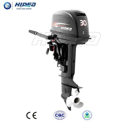 China Hidea 2 stroke 30hp outboard motor/outboard motor/boat motor made in china HD25FHL for sale