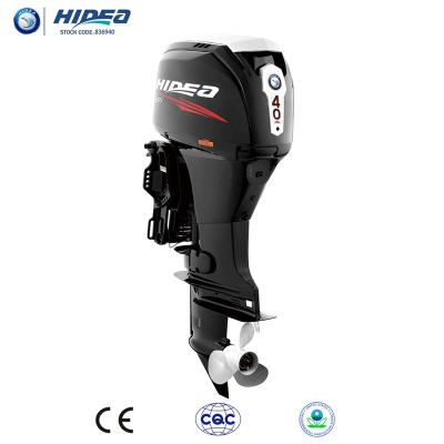 China Hidea CE Approved EFI 40hp Outboard Motor Electronic Fuel Injection For Sale Black Motor F40 Mannul / Electric Motor Hidea EFI 40hp Outboard Motor for sale