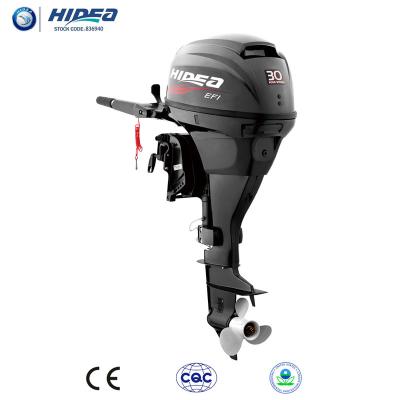 China Hidea CE Approved EFI 30hp Outboard Motor Electronic Fuel Injection For Sale Black Motor F30 Mannul / Electric Motor Hidea EFI 30hp Outboard Motor for sale