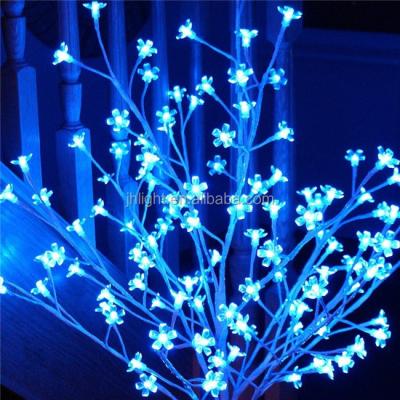 China PVC blue led cherry blossom tree, blue led tree, blue cherry blossom tree lights for sale