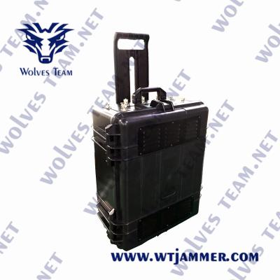 China Portable High Power IP65 GPS Jammer GPSL1-L5 Signal Jammer Glonass L1/L2 GPS Signal Jammer range 5000 meters zu verkaufen