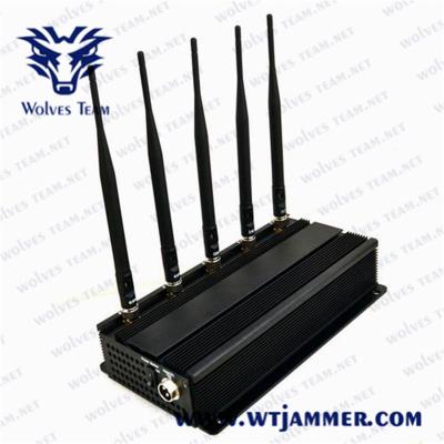 China 25 Meter 2.4G 4.9G 5.0G 5w Wifi Signal-Störsender-Gerät- zu verkaufen