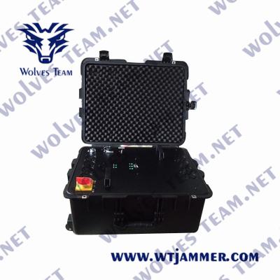 China DDS Full Bands Walky-Talky TETRA 800w Vehicle Gps Jammer 1000m for sale