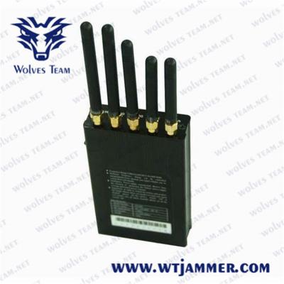 China 8 Meters GPS  WiFi 5 Antenna Portable Signal Jammer for sale