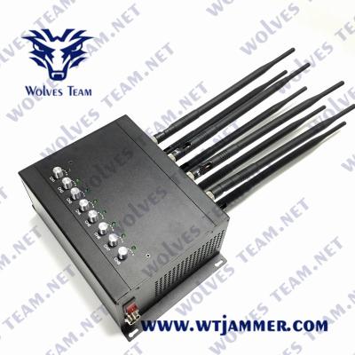 Κίνα Portable High Power GPS 3G 4G 5G All Cell Phone Signal Jammer προς πώληση