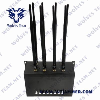 Китай Portable 8 bands High Power GSM 3G 4G 5G All Cell Phone Signal Jammer продается