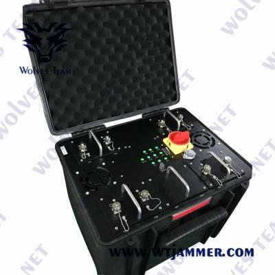 China 2500m 600W maken Antiuav van Hommelstoorzenders 240VAC Hommelstoorzender waterdicht Te koop