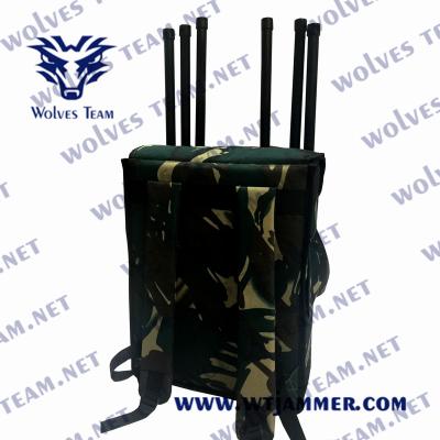 Chine Brouilleur militaire de DCS Manpack rf du brouilleur 1880MHz de signal du sac à dos 150m d'EOD à vendre