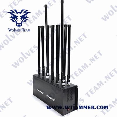 Κίνα Blocker 60W WIFI σημάτων του DCS 3G 4G Lojack GSM κινητό Jammer ΠΣΤ RF προς πώληση