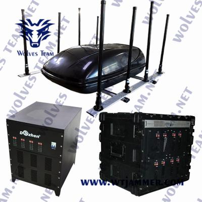 China 500W GSM Bomb Signal Jammer 24V CDMA Manually Switch Control For EOD for sale