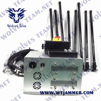 China 1300 Watt Military Convoy Protection Roof Mounted Vehicle Bomb Jammer for sale