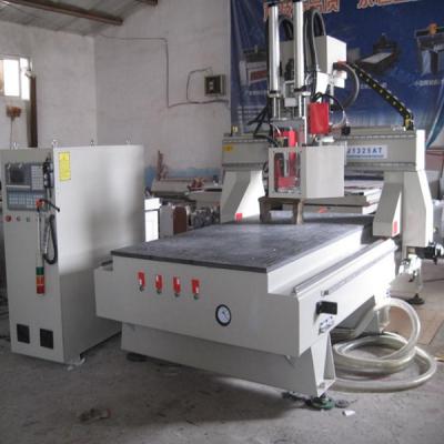 China Construction Material Stores Round ATC Spindle Syntec Control Wood CNC Router (Auto Tool Change) HSD 9KW for sale