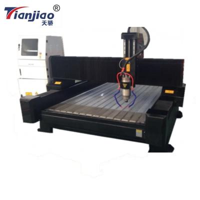 China Building Material Stores TJ1224 Stone CNC Router Machine Tombstone Marble Carving Engraving Machine for sale