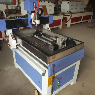 China Building Material Stores TJ6090 Mini Desktop Marble Carving Cnc Router Stone Engraving Machine for sale