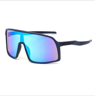 China Fashion sunglasses 2020 new men's colorful bicycle glass tend one-piece sunglasses for sale