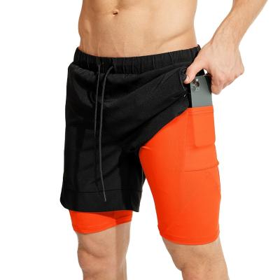 China Anti-Wrinkle Men Running Quick Dry Workout Bodybuilding Gym Shorts Sports Jogging Tennis Training Shorts for sale