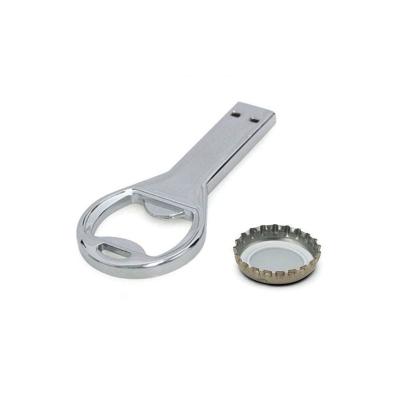 China Fillinlight Bottle Opener Metal USB Flash Drive USB 2.0 Flash Memory Handy Bottle Opener for sale