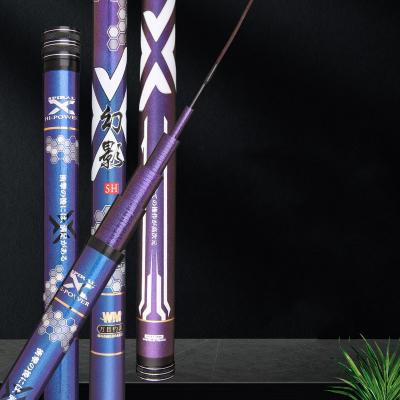 China Custom Bass Spinning Sections Cheap Carbon Logo 4/5/6/7/8 Outdoor Fishing Rod for sale