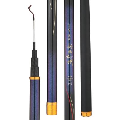 China Wholesale Carbon Spinning 4/5/6/7/8 Sections Bass Fishing Telescopic Rod For Outdoor for sale