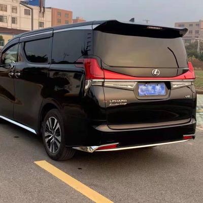 China Full pp bumper with main body kit lamp tail lamp auto spare parts for TOYOTA Alphard -2021 vellfire 2015 change to LEXUS LM350 for sale