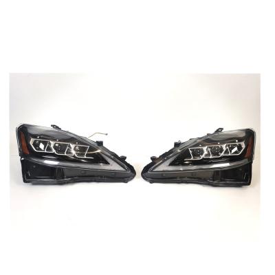 China auto lamps led head lamp for LEXUS IS250 three eyes head lamp to install 2006-2012 year IS II (_E2_) for sale