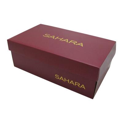 China Recyclable Wholesale Paper Customized Shoe Box Luxury Design for sale