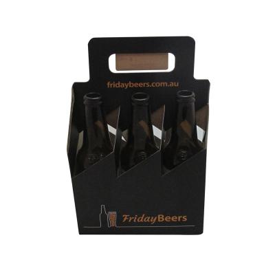 China Recycled Materials Customized Six Pack Beer Rack Wholesale for sale