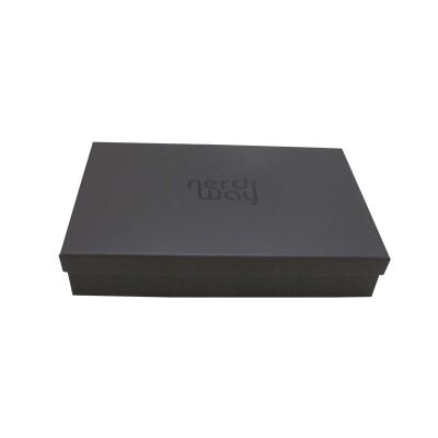 China Recycled Materials Factory High Quality Luxury Custom Rigid Packaging Box Eco-friendly Cardboard With Logo Wholesale for sale