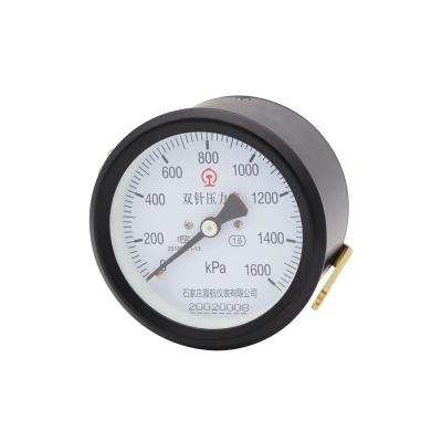 China Railway pressure gauge(RPG)  - Double pointers-double tubes type YYS-100Z2 for sale