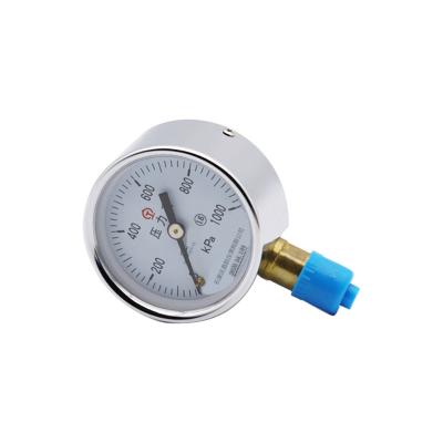 China Railway pressure gauge(RPG)  - Single pointer,  single tube type Y60-2 for sale