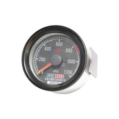 China Railway pressure gauge(RPG)  - Double pointers- double tubes type YTS-80Z1/Z2/Z3 for sale