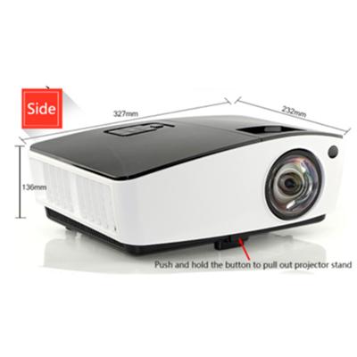 China Short Throw Shenzhen Laser 3D Mini Portable Movie Led Projector Screen For Home And School for sale