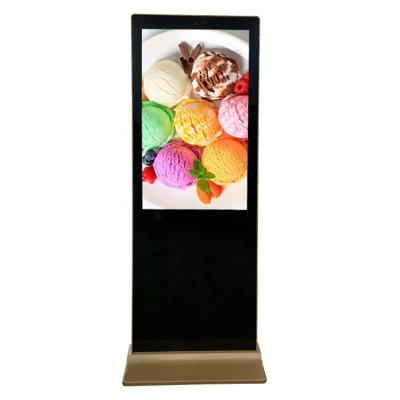 China New Multi Touch Factory Outdoor Multi Touch Led Digital Signage Floor Standing Display Kiosk For Advertising for sale