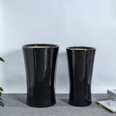 China Modern New Product Hotel Indoor Garden Hot Selling Ceramic Flower Pot for sale