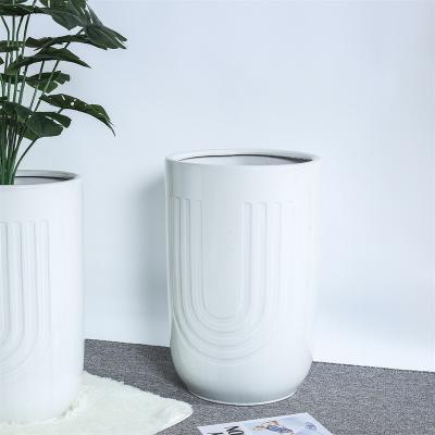 China Modern Top Selling Guaranteed Quality Decorative Modern Indoor Ceramic Flower Pots for sale