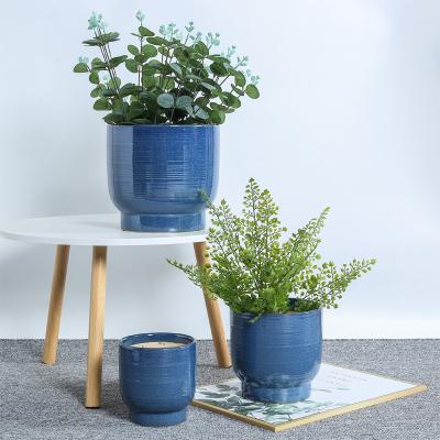 China Good quality creative ceramic simple decoration factory modern hot sale succulent pot for sale