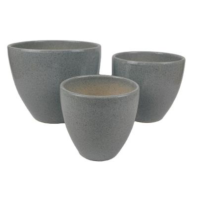 China Factory modern Nordic pots exported to FLOWER POT oversea ceramic planters flower flower pot SET 3 for sale