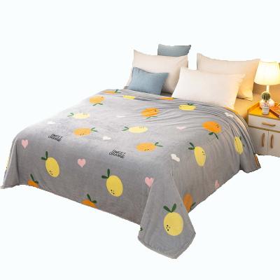 China Anti-pilling luxury super soft large embossed flannel bed sheet emboss mink blanket for living room for sale