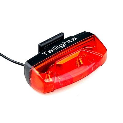 China 3 Working Modes YITELA Bicycle Tail Light Magnetic Induction Led Tail Lights for sale