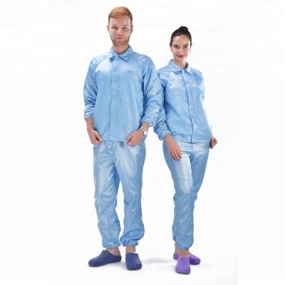 中国 薬剤のクラス100 ESD Launderableのクリーンルームの服装 販売のため