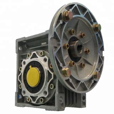 China NMRV050 aluminum alloy speed reducer gear box and ac motor made in china for sale