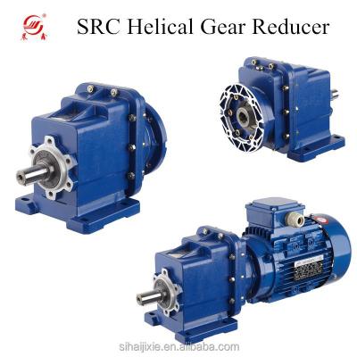 China Aluminum Alloy SRC Series Two-Stage Helical Gearbox Reducer for sale