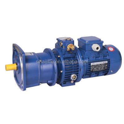 China Aluminum Alloy Gear Speed ​​Variator Gearbox Helical Motor for sale