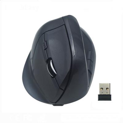 China New Product Waterproof Ergonomic Wireless Vertical 6D Optical Mouse With Rechargeable Battery for sale